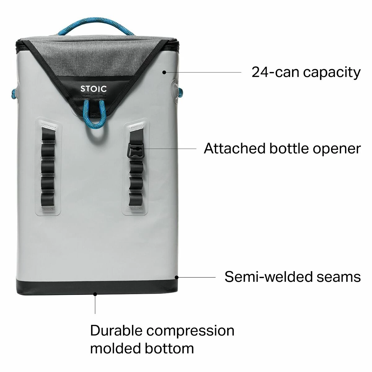 Stoic Hybrid Backpack Cooler 2 Stoic Hybrid Backpack Cooler - Image 2