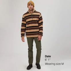 Stoic 1/4 Zip Grizzly Sherpa Pullover Men's -Stoic Online Store BAJA D5