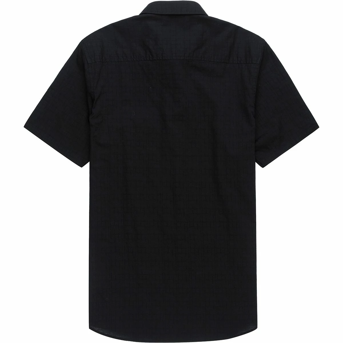 Stoic Solid Texture Short Sleeve Button Down Shirt Men's 2 Stoic Solid Texture Short Sleeve Button Down Shirt Men's - Image 2