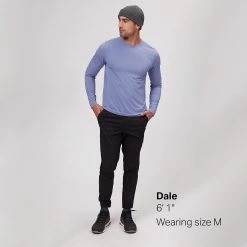 Stoic Tech Long Sleeve Crew Shirt Men's -Stoic Online Store BLA D6 2