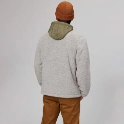 Stoic Sherpa Quilted 1/2 Zip Hoodie Men's -Stoic Online Store COMOLI D1