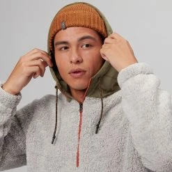 Stoic Sherpa Quilted 1/2 Zip Hoodie Men's -Stoic Online Store COMOLI D2