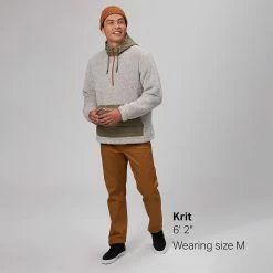 Stoic Sherpa Quilted 1/2 Zip Hoodie Men's -Stoic Online Store COMOLI D4