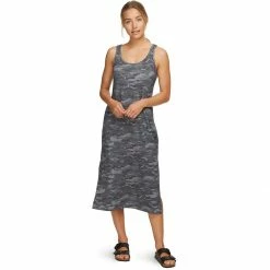 Stoic Sleeveless Camo Midi Dress Women's -Stoic Online Store GRA 17