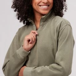 Stoic Cotton Cropped 1/4 Zip Pullover Women's 10 Stoic Cotton Cropped 1/4 Zip Pullover Women's -Stoic Online Store GRAGRE D6