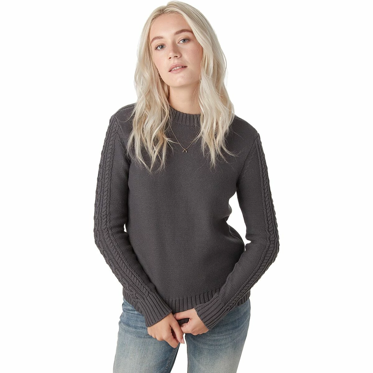 Stoic Cableknit Sweater Women's 1 Stoic Cableknit Sweater Women's