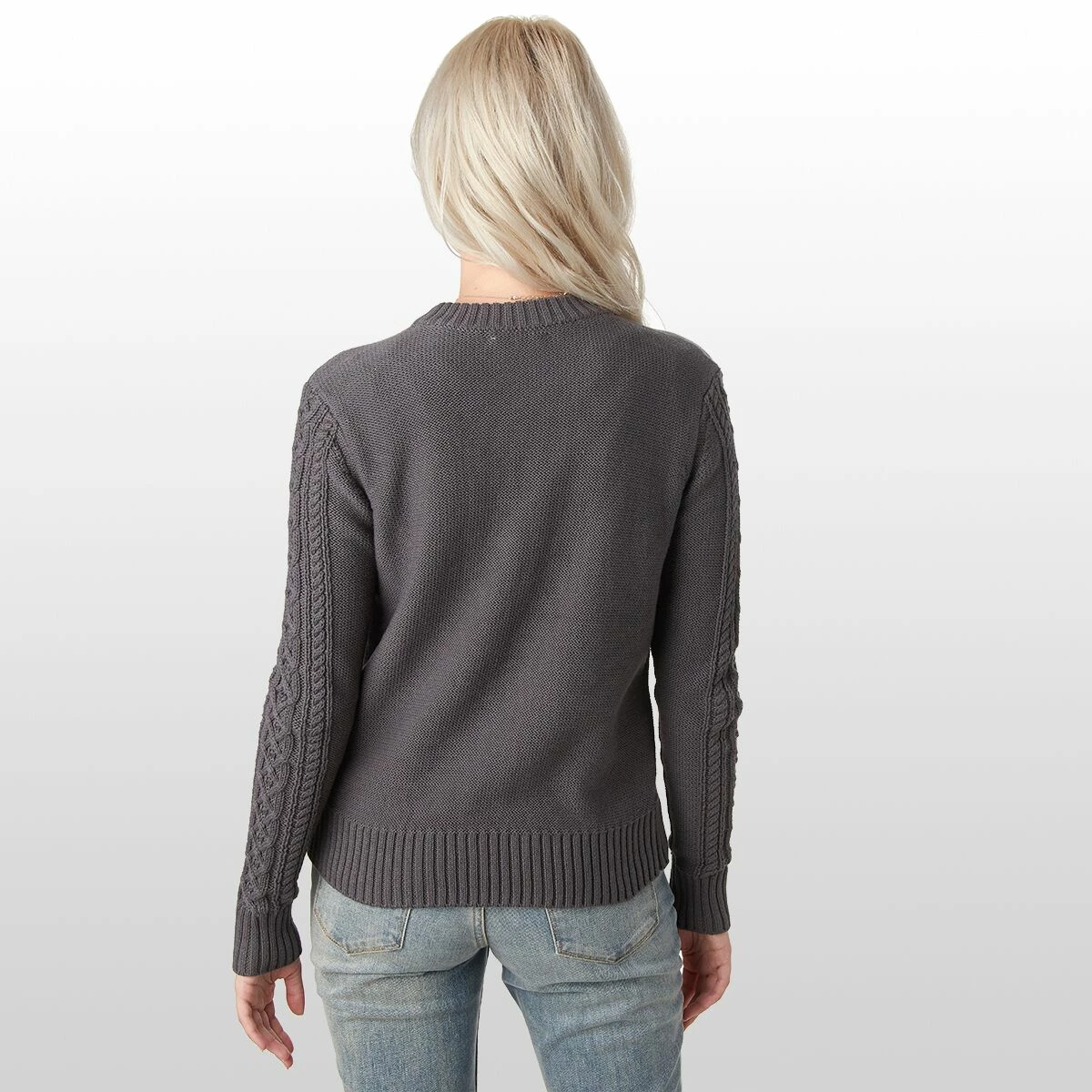 Stoic Cableknit Sweater Women's 3 Stoic Cableknit Sweater Women's - Image 3
