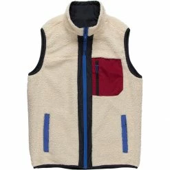 Stoic Reversible Mixed Media Sherpa Vest Men's -Stoic Online Store KHAFRENAV 1