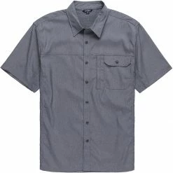 Stoic Solid Performance Woven Button Down Shirt Men's