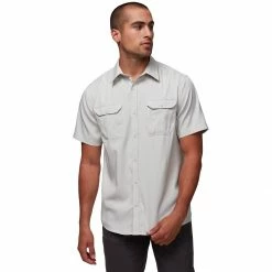 Stoic Performance Button Down Solid Shirt Men's