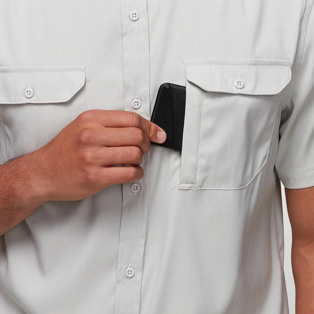 Stoic Performance Button Down Solid Shirt Men's 4 Stoic Performance Button Down Solid Shirt Men's - Image 4