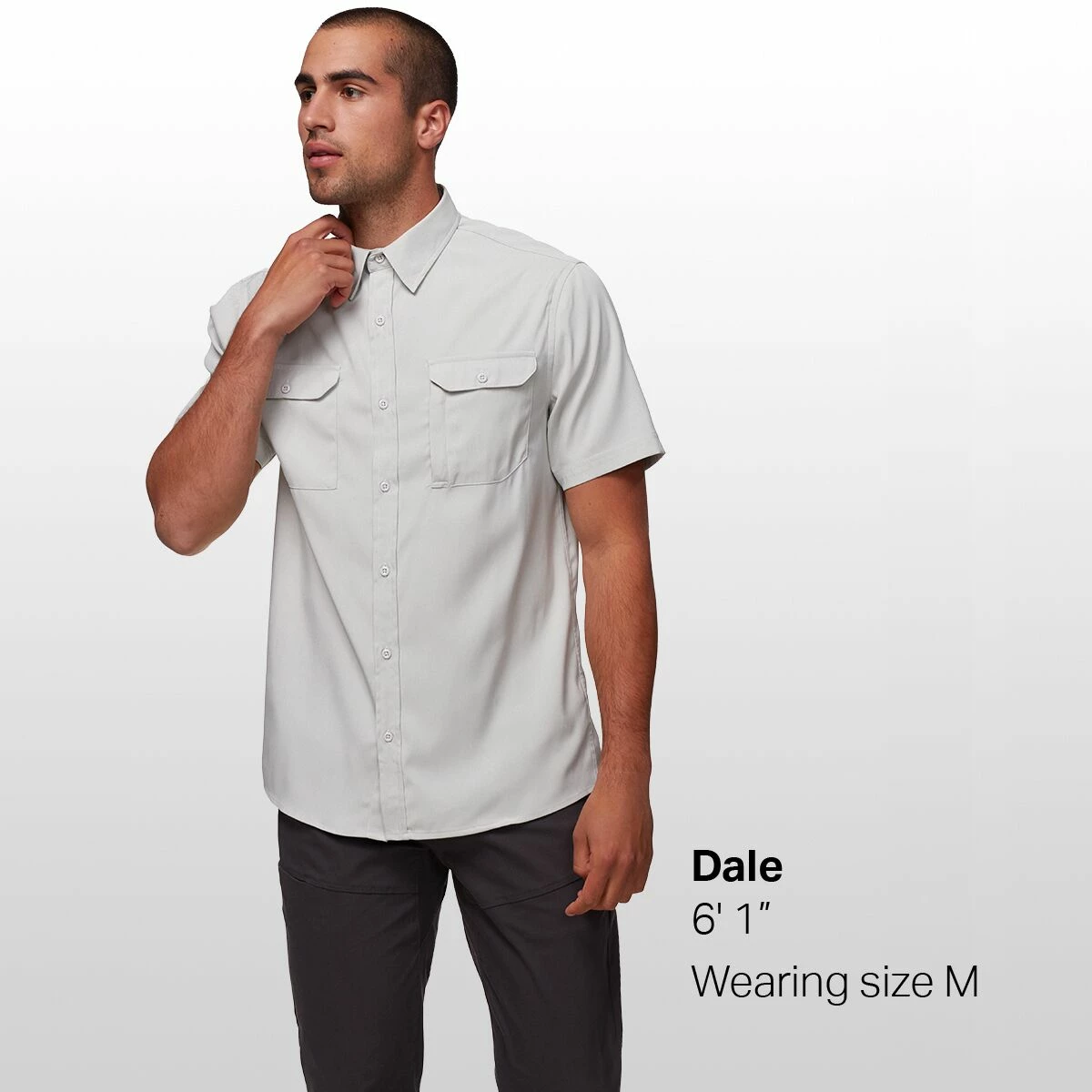 Stoic Performance Button Down Solid Shirt Men's 3 Stoic Performance Button Down Solid Shirt Men's - Image 3