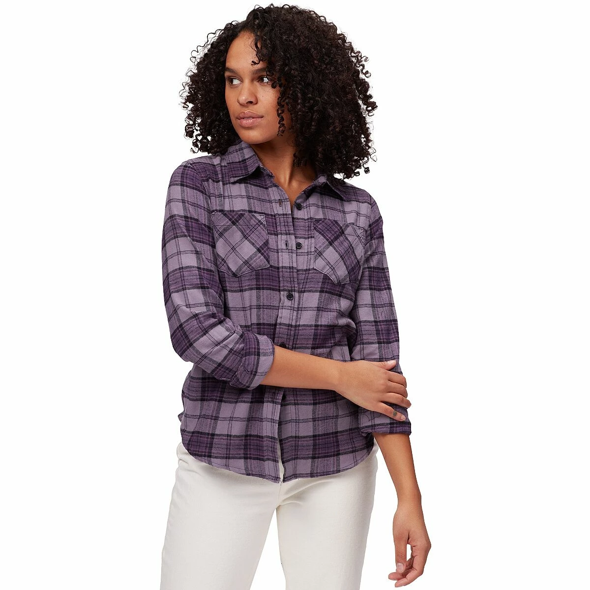 Stoic Super Soft Pocket Flannel Shirt Women's 14 Stoic Super Soft Pocket Flannel Shirt Women's - Image 14