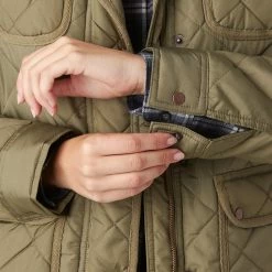 Stoic Quilted Full Zip Jacket Women's -Stoic Online Store MILGRE D3