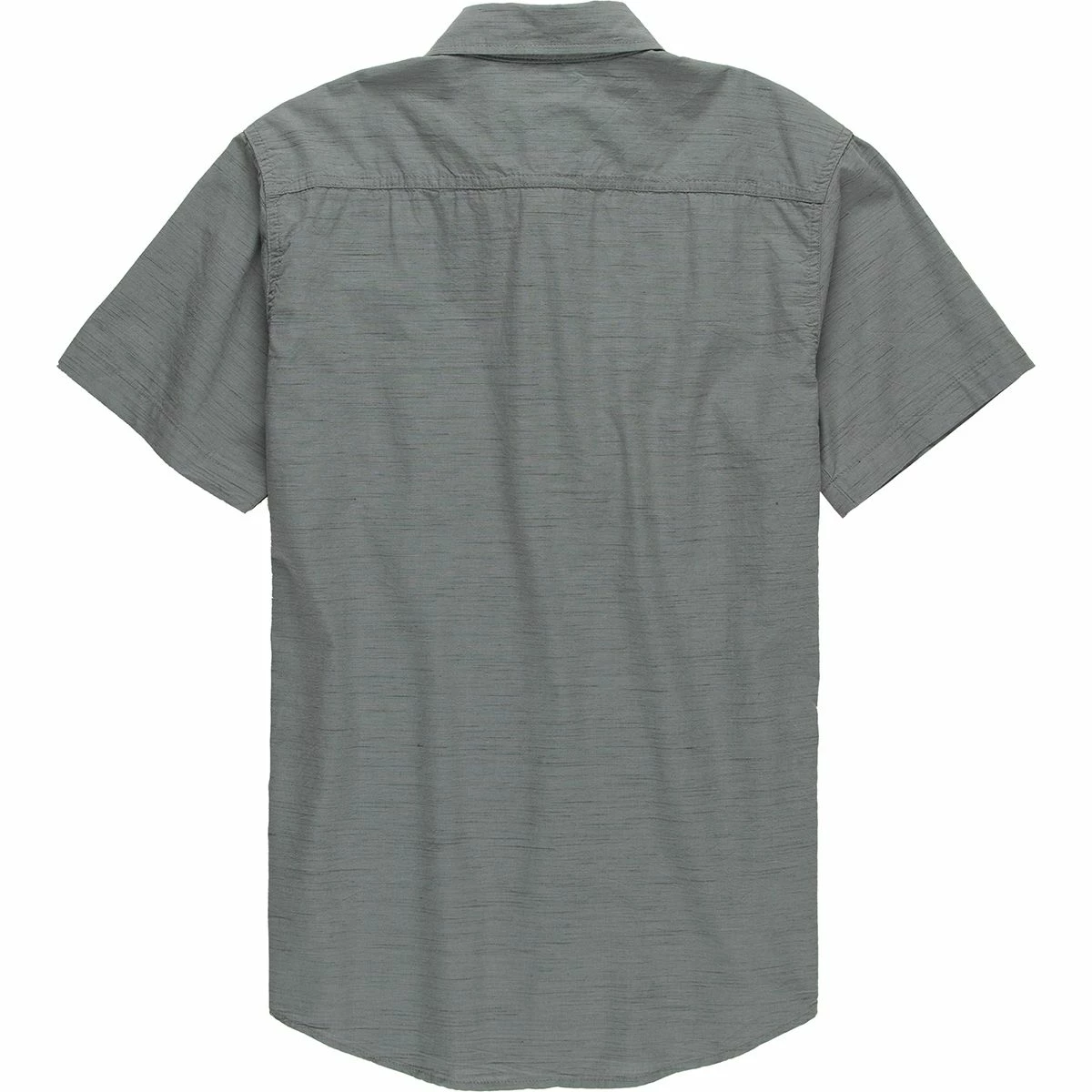 Stoic Nep Solid Woven Short Sleeve Button Up Shirt Men's 3 Stoic Nep Solid Woven Short Sleeve Button Up Shirt Men's - Image 3