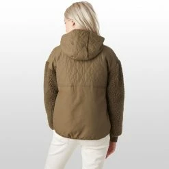 Stoic Quilted Sherpa Sleeve Anorak Jacket Women's 5 Stoic Quilted Sherpa Sleeve Anorak Jacket Women's -Stoic Online Store OLI D1 1