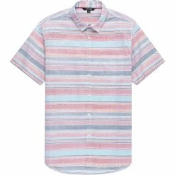 Stoic Multi Stripe Short Sleeve Button Down Shirt Men's -Stoic Online Store PIN