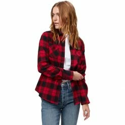 Stoic Super Soft Pocket Flannel Shirt Women's 21 Stoic Super Soft Pocket Flannel Shirt Women's -Stoic Online Store REDSHAPLA 1