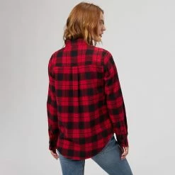 Stoic Super Soft Pocket Flannel Shirt Women's 26 Stoic Super Soft Pocket Flannel Shirt Women's -Stoic Online Store REDSHAPLA D1 1