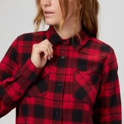 Stoic Super Soft Pocket Flannel Shirt Women's 24 Stoic Super Soft Pocket Flannel Shirt Women's -Stoic Online Store REDSHAPLA D3 1