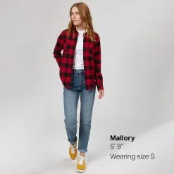 Stoic Super Soft Pocket Flannel Shirt Women's 23 Stoic Super Soft Pocket Flannel Shirt Women's -Stoic Online Store REDSHAPLA D4 1