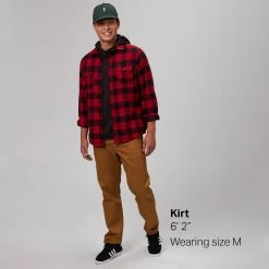 Stoic Button Up Flannel Shirt Men's 12 Stoic Button Up Flannel Shirt Men's -Stoic Online Store REDSHAPLA D4