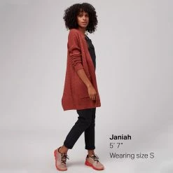 Stoic Cardigan Women's -Stoic Online Store RED D2 1