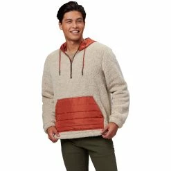 Stoic Sherpa Quilted 1/2 Zip Hoodie Men's -Stoic Online Store SILGRERED