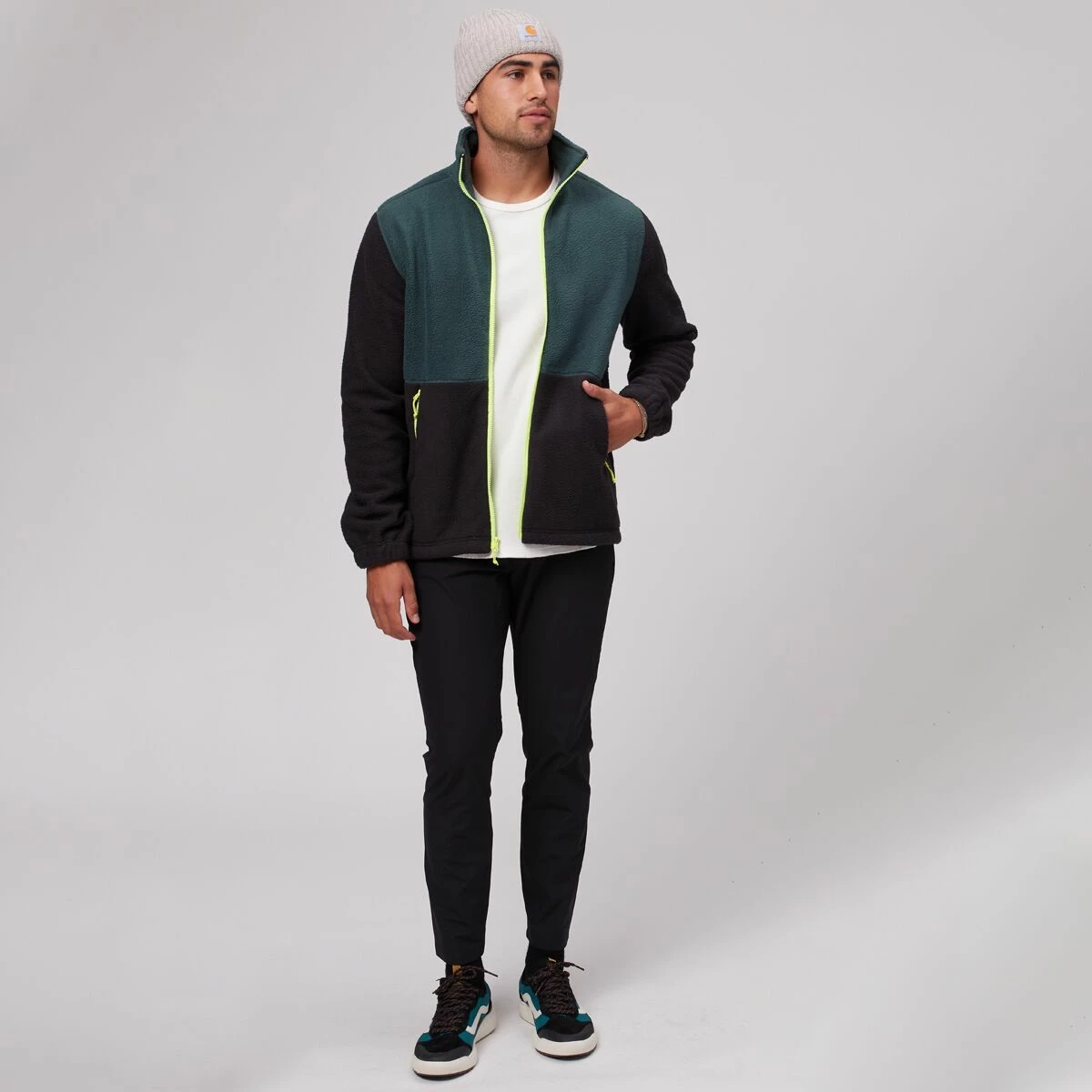 Stoic Sherpa Full Zip Jacket Men's 3 Stoic Sherpa Full Zip Jacket Men's - Image 3