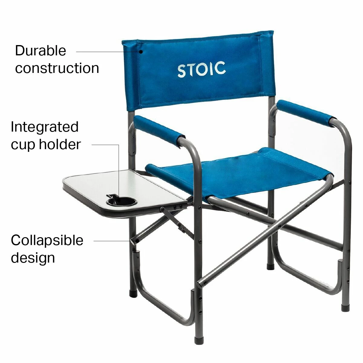 Stoic Fireside Side Table Camp Chair 2 Stoic Fireside Side Table Camp Chair - Image 2