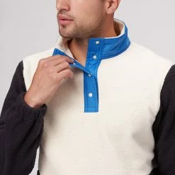 Stoic Sherpa 1/4 Snap Jacket Men's -Stoic Online Store STRLIMSHO D3