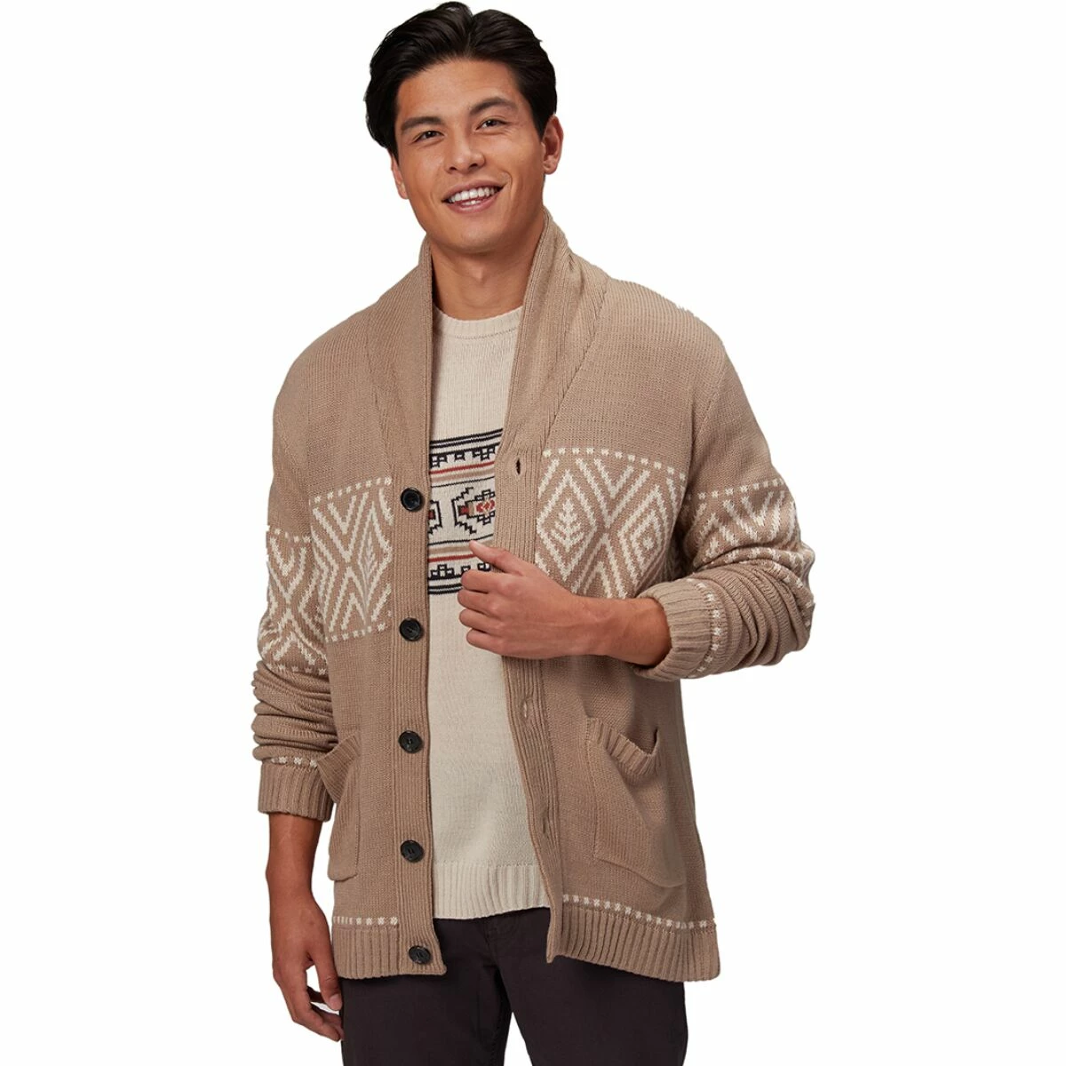 Stoic Shawl Collar Cardigan Men's 1 Stoic Shawl Collar Cardigan Men's