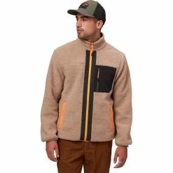 Stoic Reversible Mixed Media Sherpa Jacket Men's