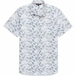 Stoic Print Stripe Short Sleeve Button Down Shirt Men's 10 Stoic Print Stripe Short Sleeve Button Down Shirt Men's -Stoic Online Store WHI 6