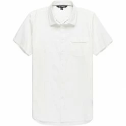 Stoic Solid Texture Short Sleeve Button Down Shirt Men's 18 Stoic Solid Texture Short Sleeve Button Down Shirt Men's -Stoic Online Store WHI 7