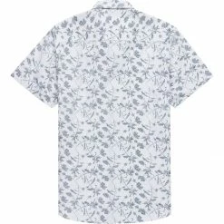 Stoic Print Stripe Short Sleeve Button Down Shirt Men's 11 Stoic Print Stripe Short Sleeve Button Down Shirt Men's -Stoic Online Store WHI D1 2